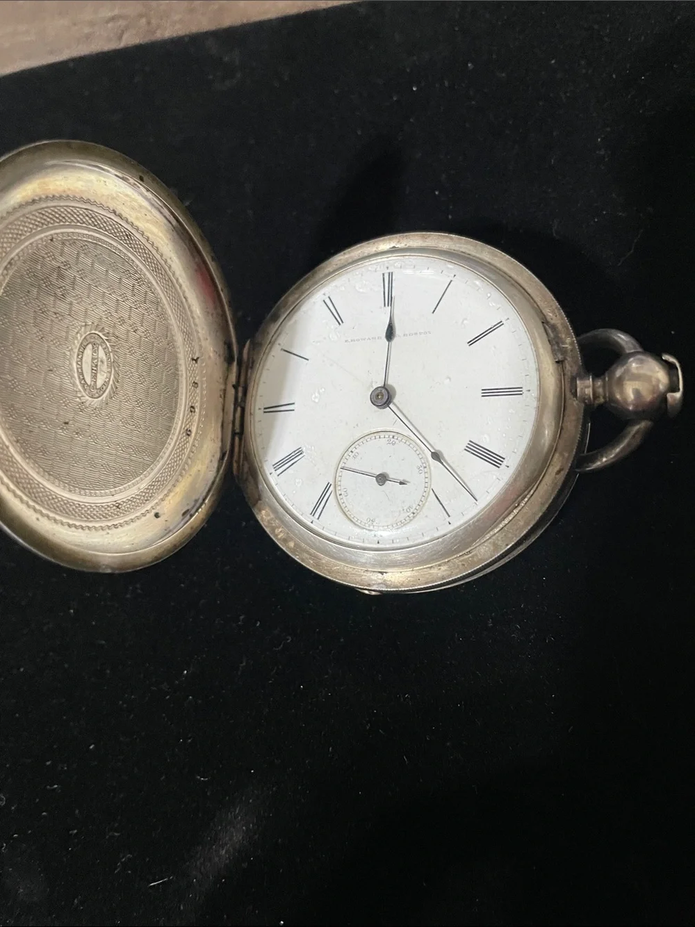 C.E.H. & Co. Coin Silver Pocket Watch — 1800’s